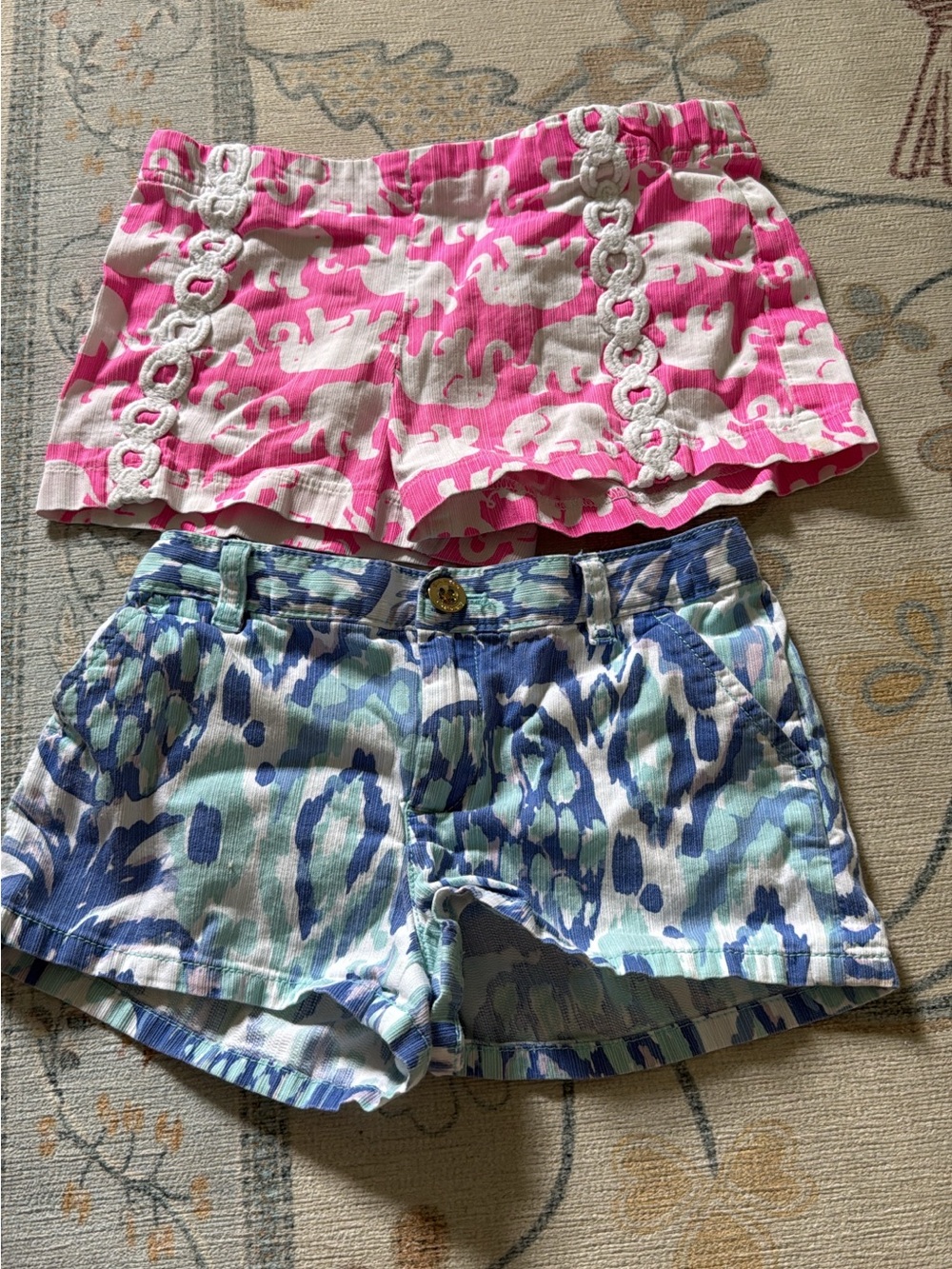 Lilly Pulitzer shorts lot, 10